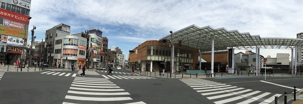 朝霞駅前写真