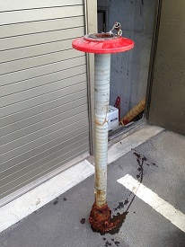 消火栓ポンプ給水フート弁
